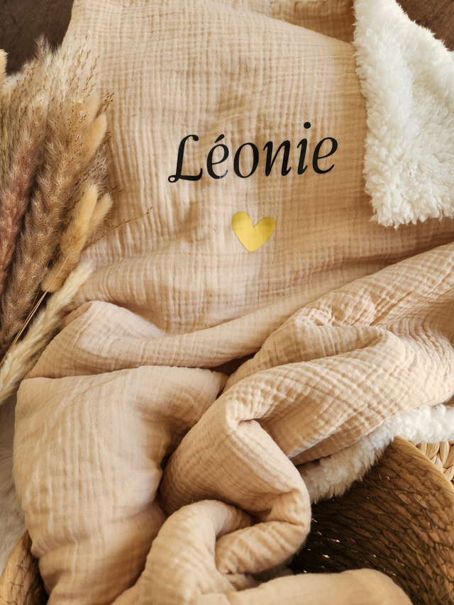 Couverture chaude d'hiver Gaze de coton 