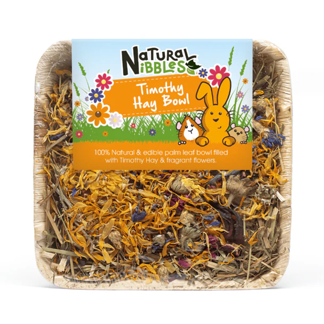 NATURAL NIBBLES TIMOTHY HAY BOWL