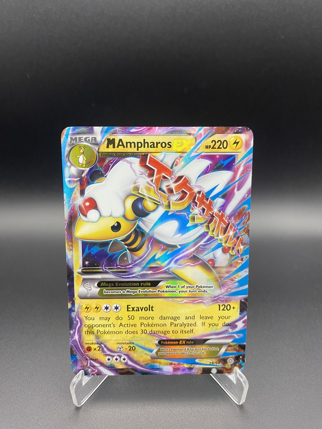 M Ampharos (29/98) Ewiger Anfang - Excellent - EN - Ultra Rare