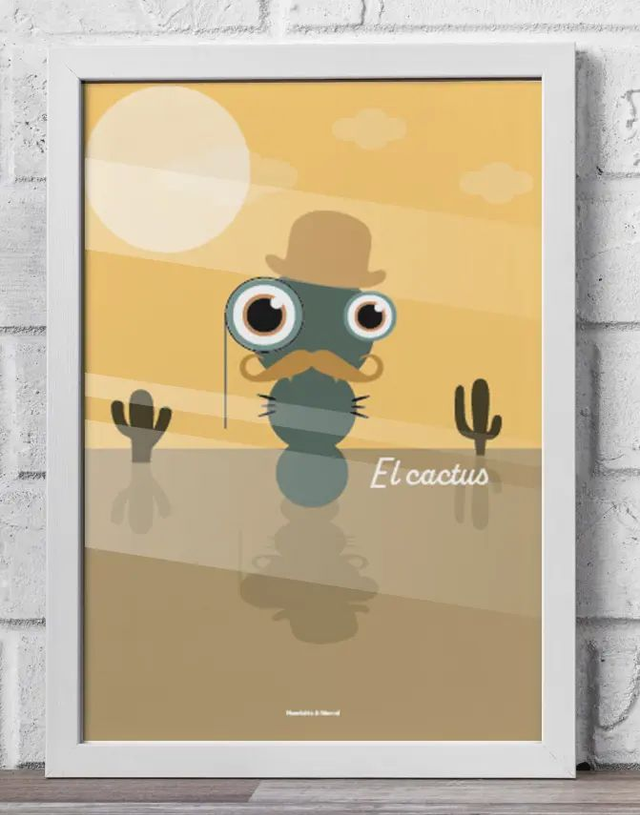 24 - Affiche enfant monstre