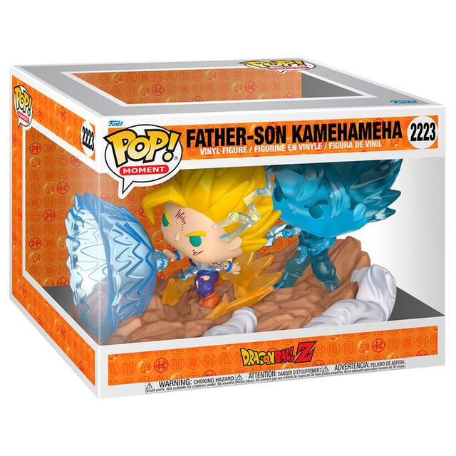 Figura POP Moments Dragon Ball Z Father-Son Kamehameha
