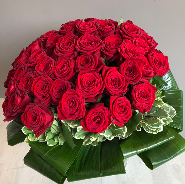 Bouquet Di 50 Rose Rosse 