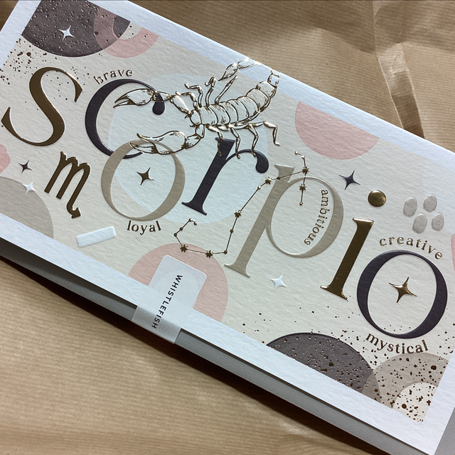 Blank Star Sign - Scorpio WF