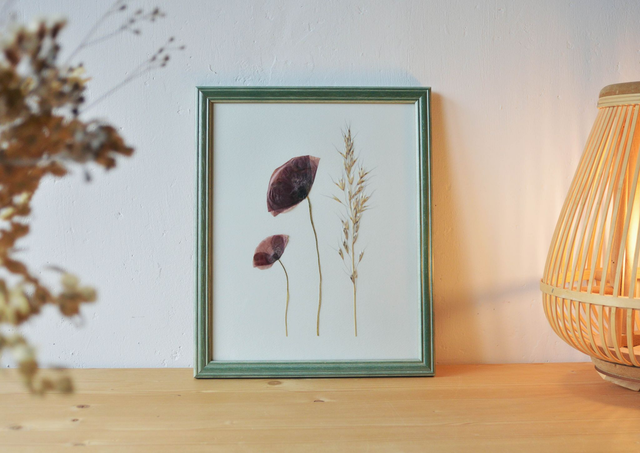 Tableau 24*30 cm - Herbier champêtre