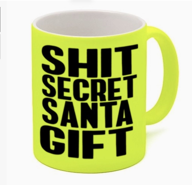 Shit Secret Santa mug