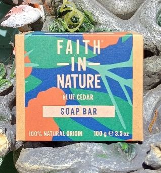 Blue Cedar Soap Bar