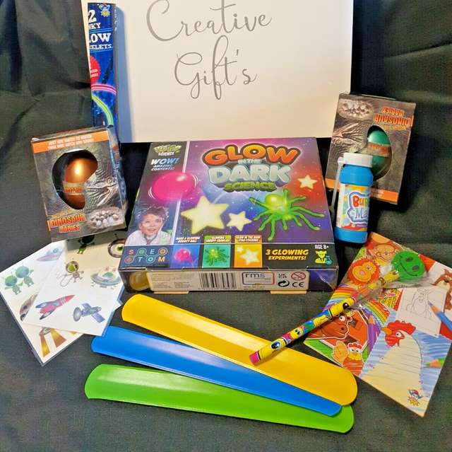 Beautiful Creative Gift's Child's Gift Box of Goodie Xmas, any Occasion.
