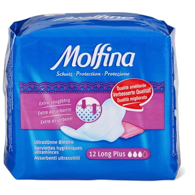Molfina Binden Ultra Long Plus 12 Stk