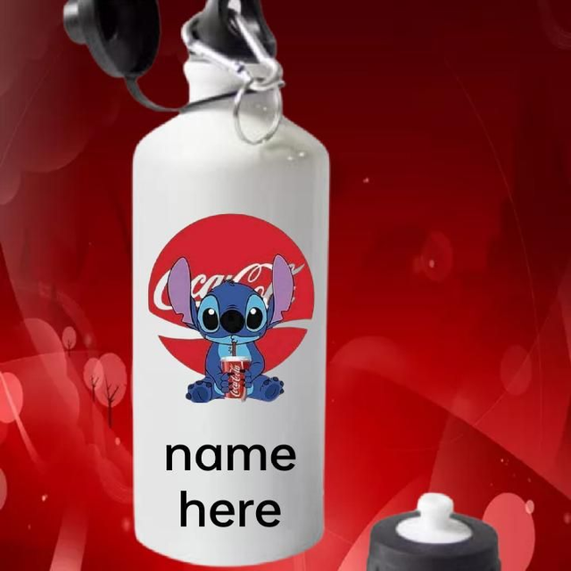 Stitch Coke Water Bottle 