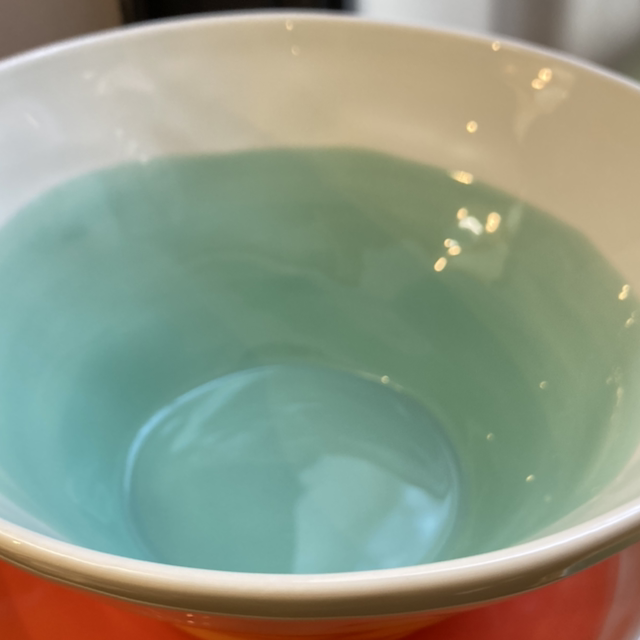 Saladier moyen modèle couleur vert aqua 