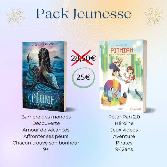 Pack Jeunesse Plume et Pitmian
