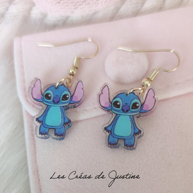 Boucles d&#039;oreilles Stitch 