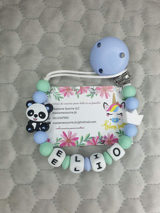 Attache Tétine Panda
