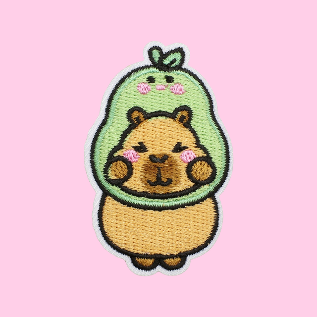 Capybara with Pear