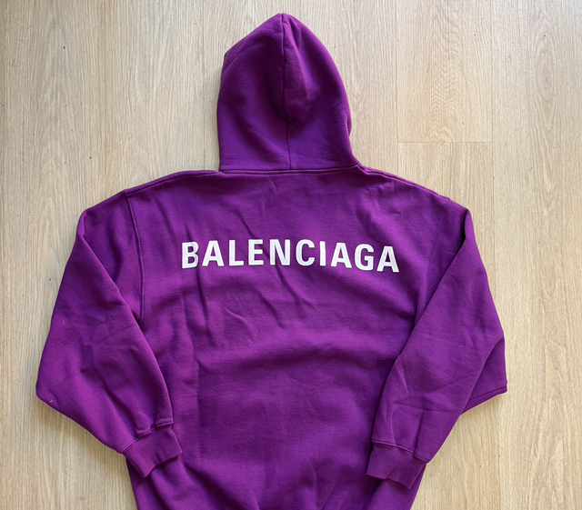Balenciaga hoodie size S fit L preowned