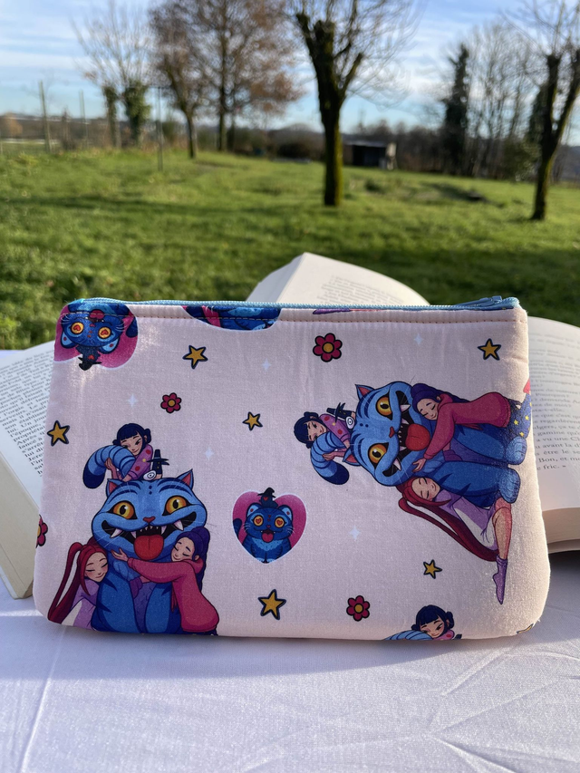 Pochette plate zip K-pop