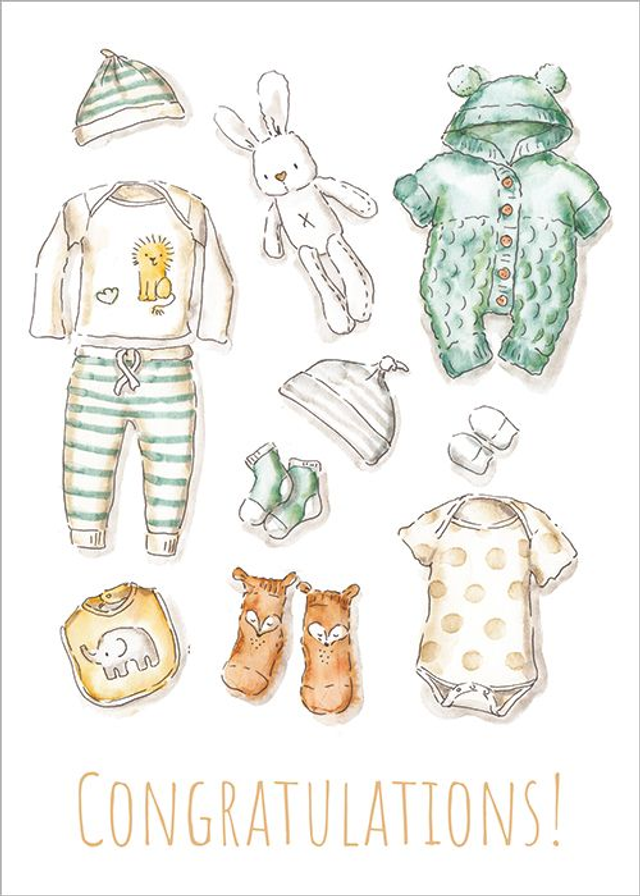 BABY CONGRATULATIONS B012