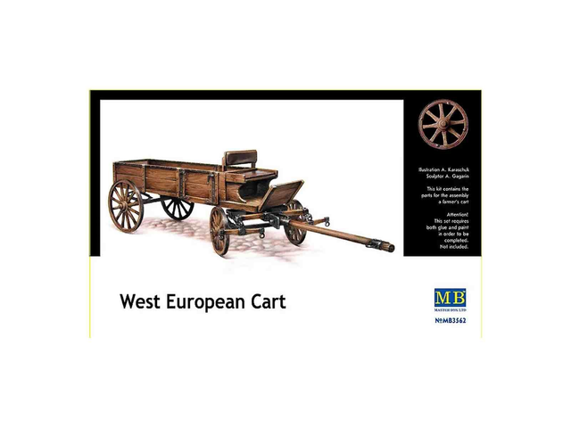 West European Cart - masterbox 3562 1/35