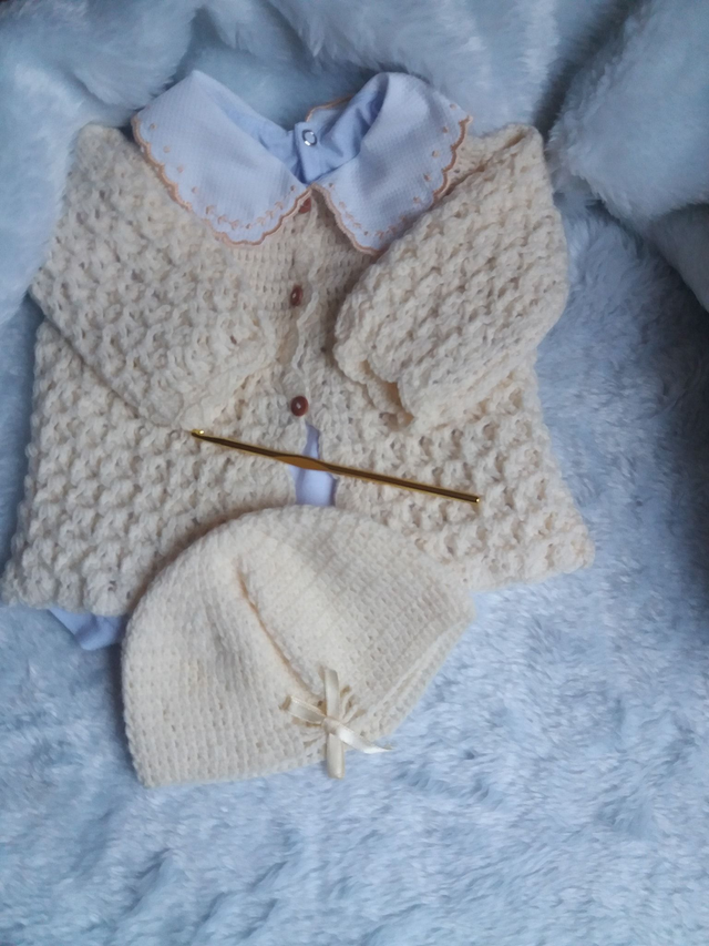 Casaquinho  White    kit com 3 peças