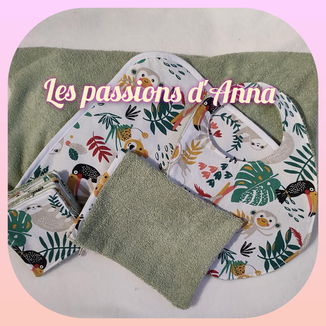 Set naissance sortie de bain 