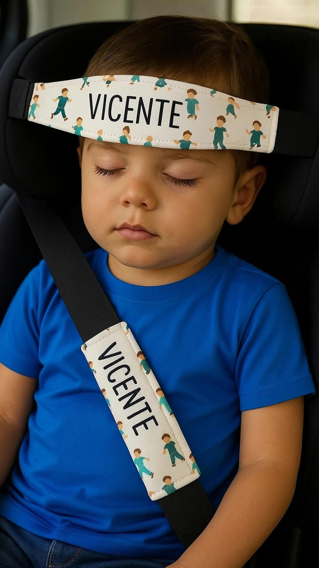 Sujeta-cabezas y protector de cinturón 