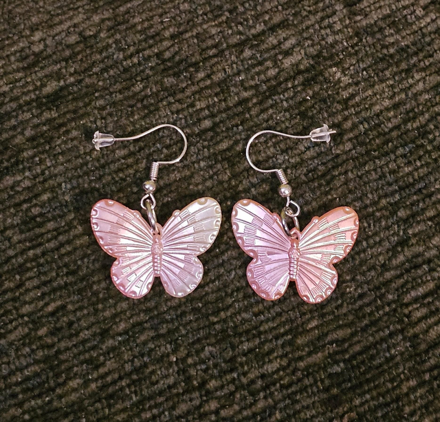 Holographic Butterfly Earrings