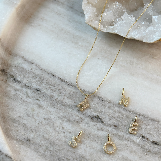 PURE INITIALS - Buchstaben Charms