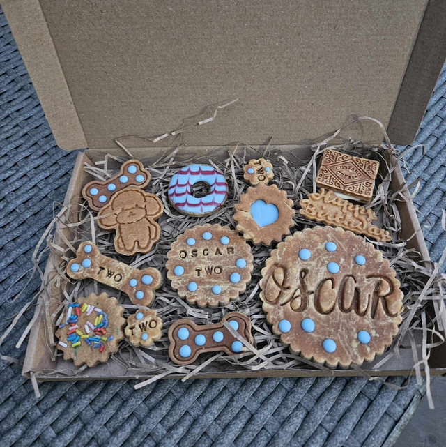 Birthday Box of Biscuits - Made to Order 