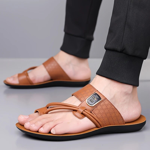 Men's Minimalist Fashion Slip-On Sandals