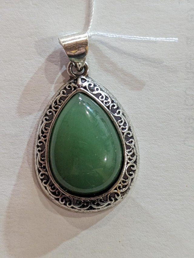 Pendentif aventurine verte