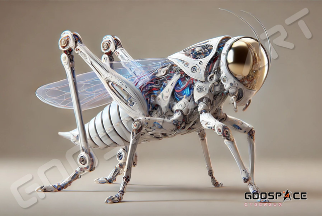 Tirage Cyberbug - Sauterelle 02
