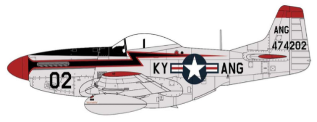 North American F-51D Mustang 