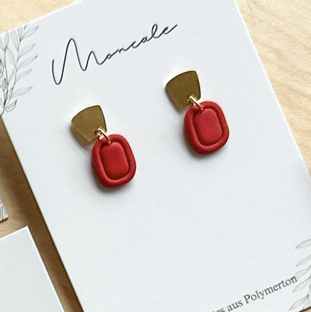 Roter Sommertraum - Ohrringe #01