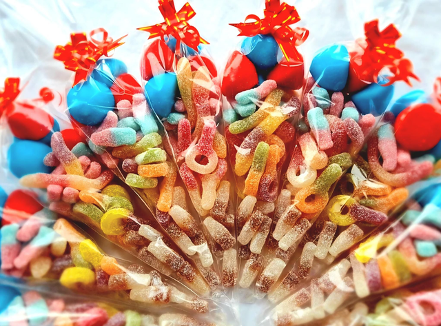 Fizzy Jelly Sweets Sweet Cones