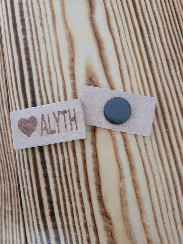 ❤️ Alyth fridge magnet