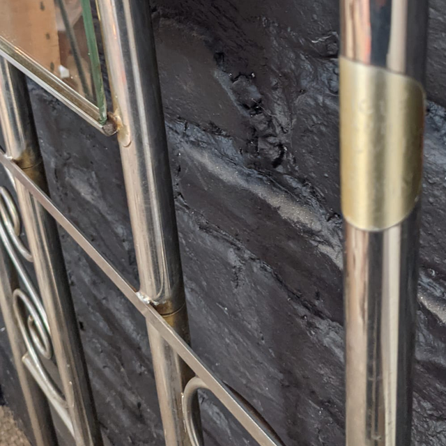 Porte manteau vestiaire en laiton