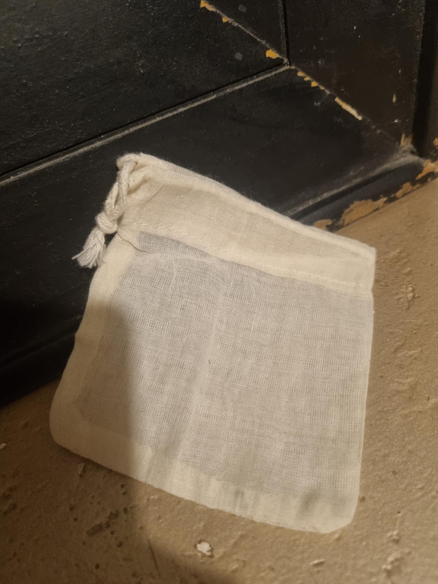 Sachet de thé réutilisable