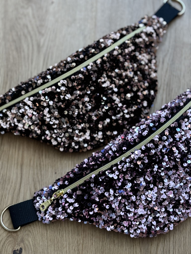 Sac banane femme S sequins ⭐️ SUR-MESURE