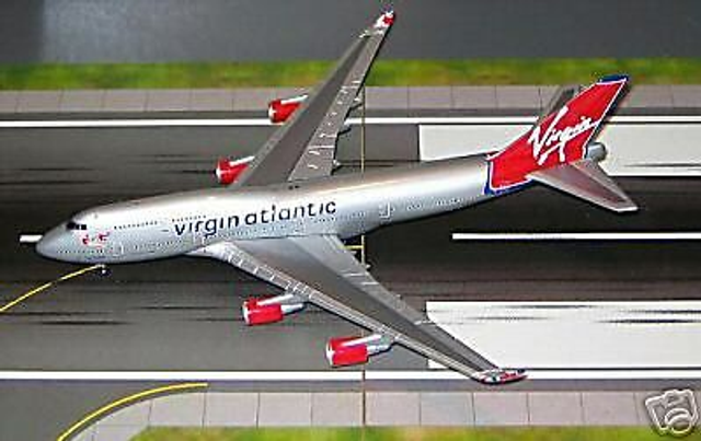 Virgin Atlantic B747-400 (G-VFAB), 1:400 