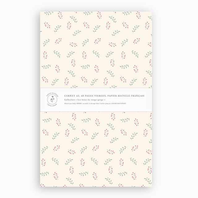 Carnet de note - Les baies du rouge-gorge 