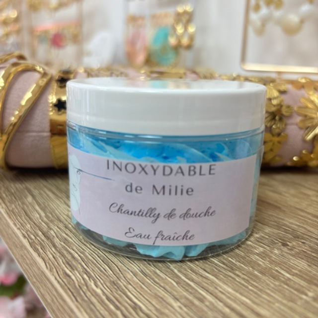 Chantilly de douche eau fraîche 