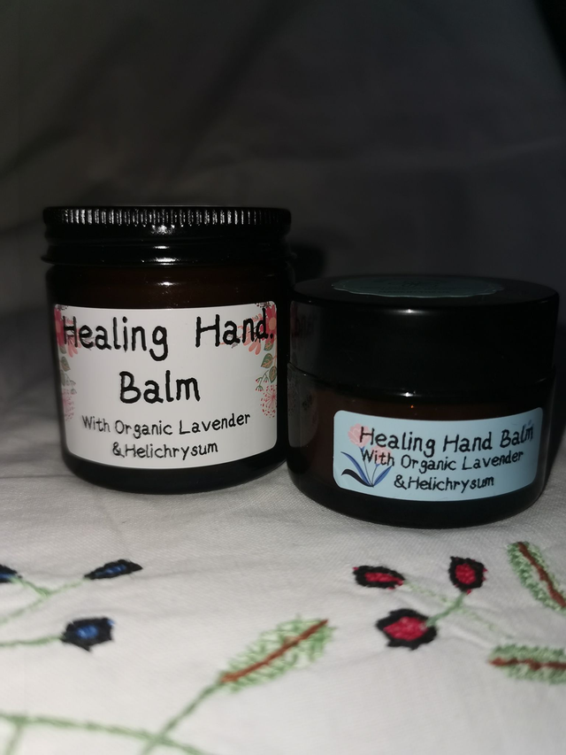 Healing Hand Balm-  Organic lavender &amp; Helichrysum   60g