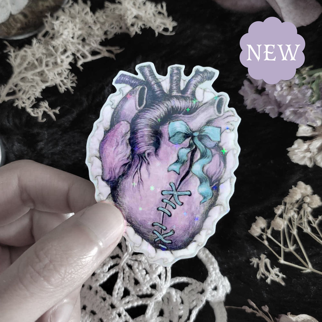 Sticker ~ Doll heart