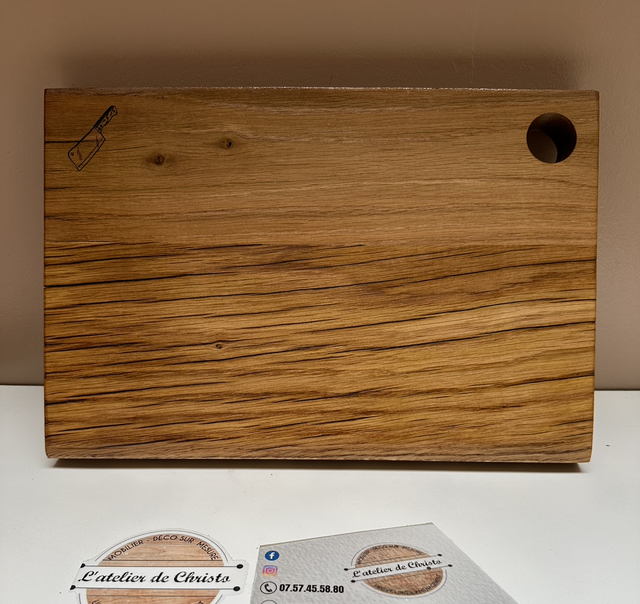 Planche à découper type &quot; billot &quot; Personnalisable