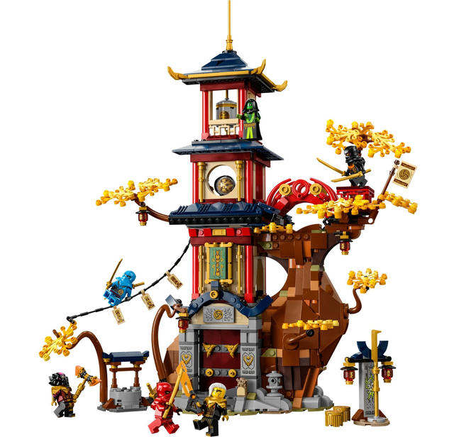 LEGO 71795 Tempel der Drachenpower