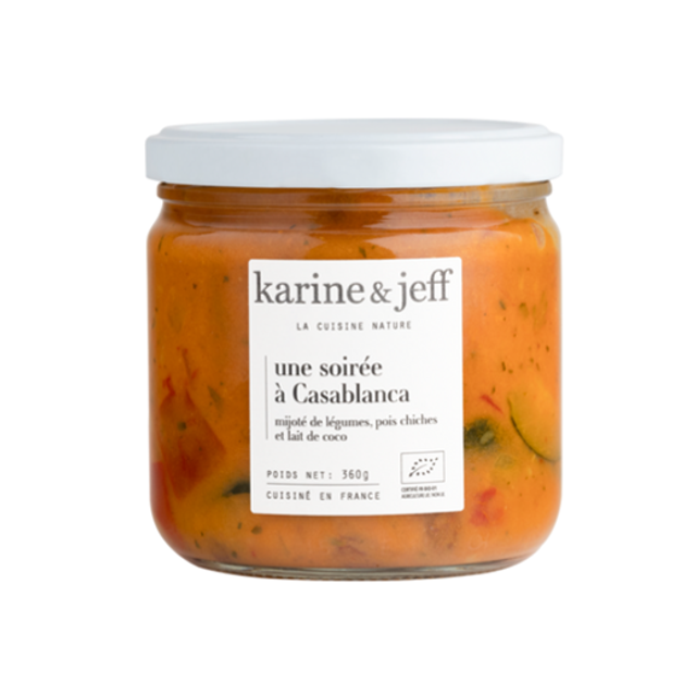 Plat Cuisiné Bio - Une Soirée à Casablanca - 360g