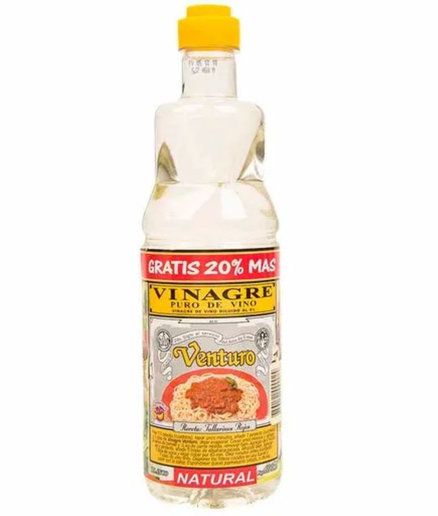 Vinagre Venturo Blanco Perú 600ml