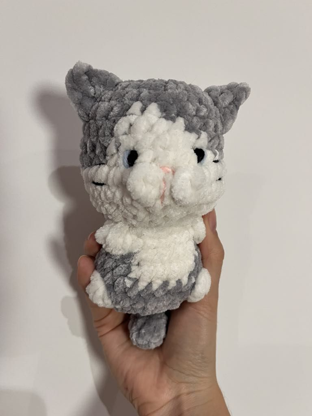 Chat au crochet 🐱