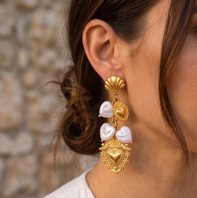 ✨ Boucles d'Oreilles Nassima ✨