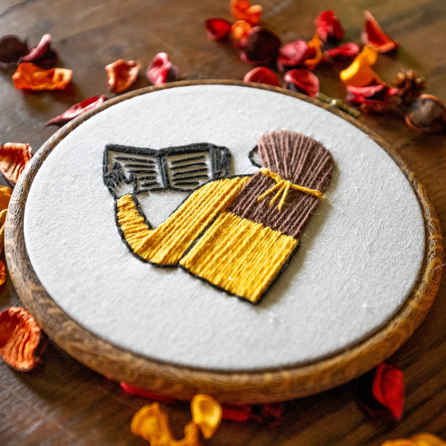 Broderie - Un temps pour lire -